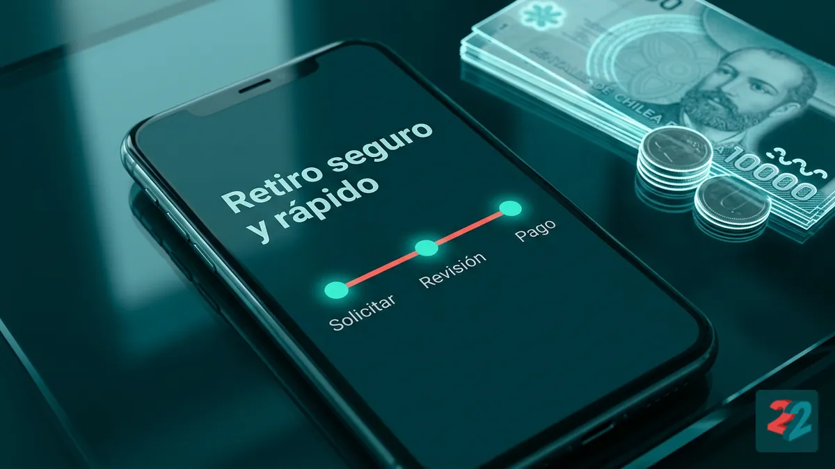 Retiro seguro: verificación de identidad y confirmación del monto antes de que salga la orden