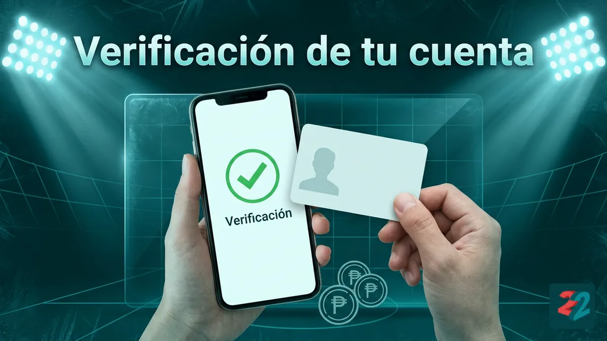 Proceso de verificación KYC de la cuenta en 22Bet Chile con documento de identidad